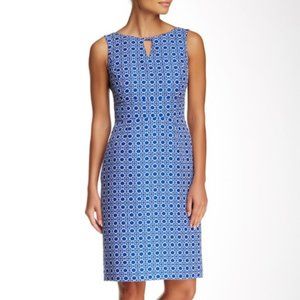 NWT TAHARI Cobalt Blue Dress